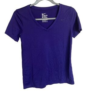 Nike Women's Short Sleeve Purple Tee